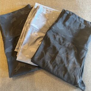 🖤🩶ZYIA athletic leggings. THREE PAIR, ONE PRICE🩶🖤